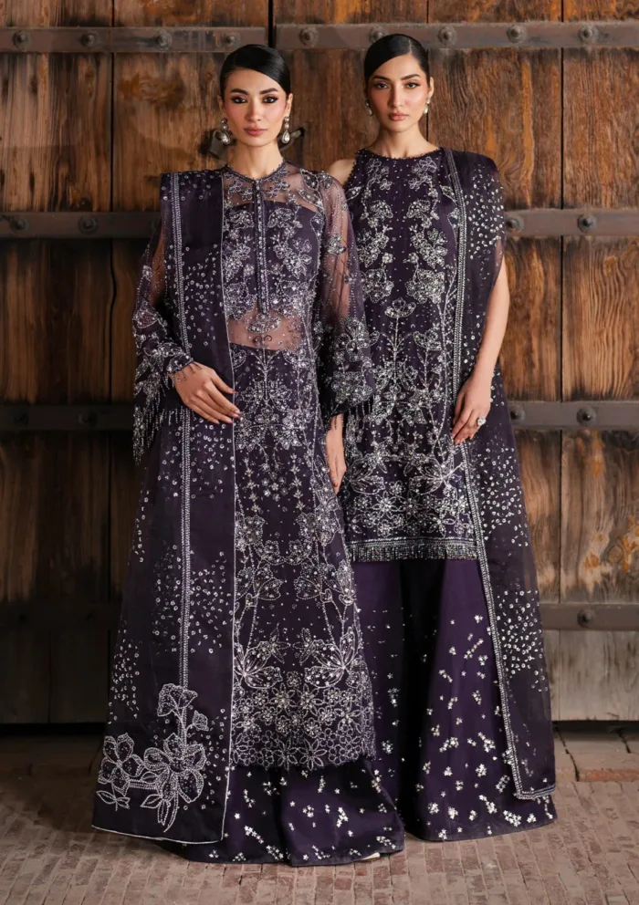 Iznik ILC 06 Luxury Chiffon 25 Luxury Lawn Collection - Image 4