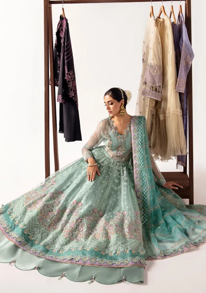 Jamnii NAZLI Unkahi Baaten Luxury Lawn Collection - Image 5
