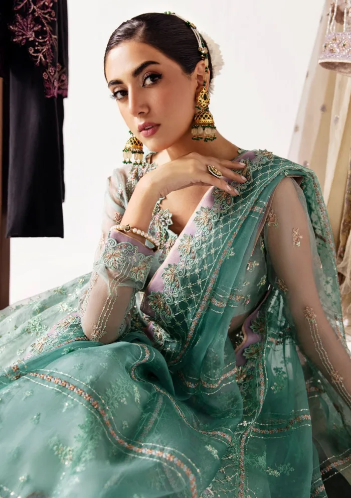 Jamnii NAZLI Unkahi Baaten Luxury Lawn Collection - Image 6