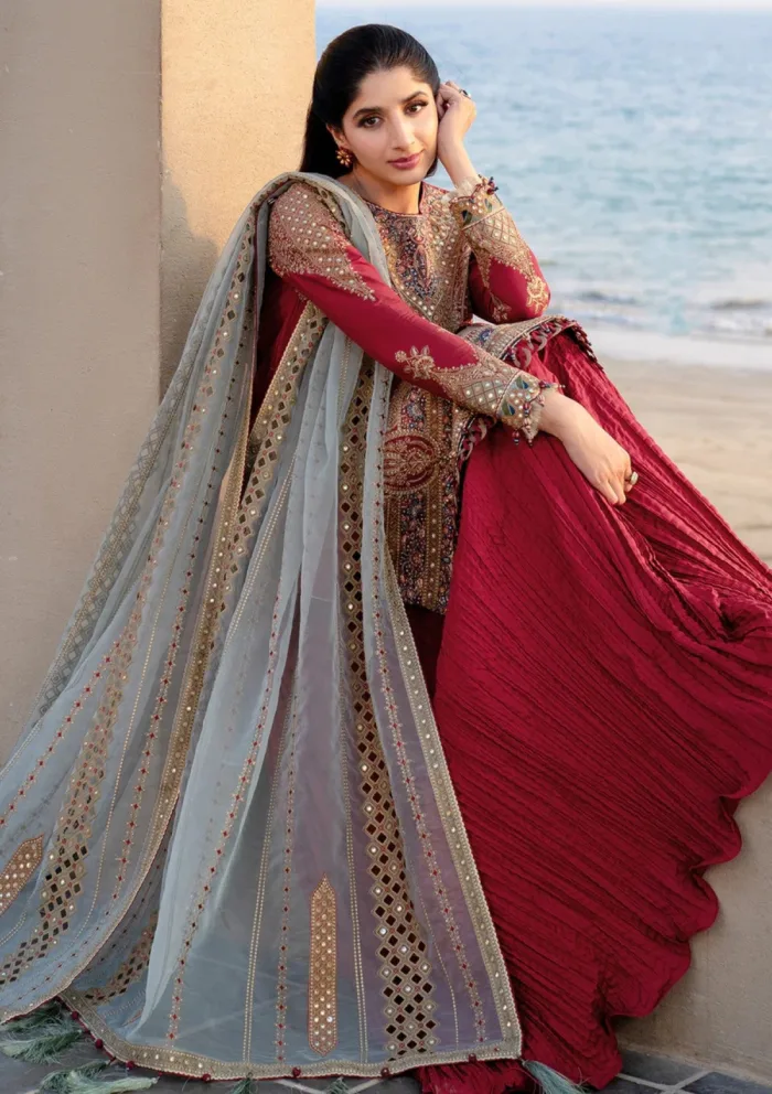 Jazmin JSE 05 Shahkaar Eid 25 Luxury Lawn Collection - Image 4