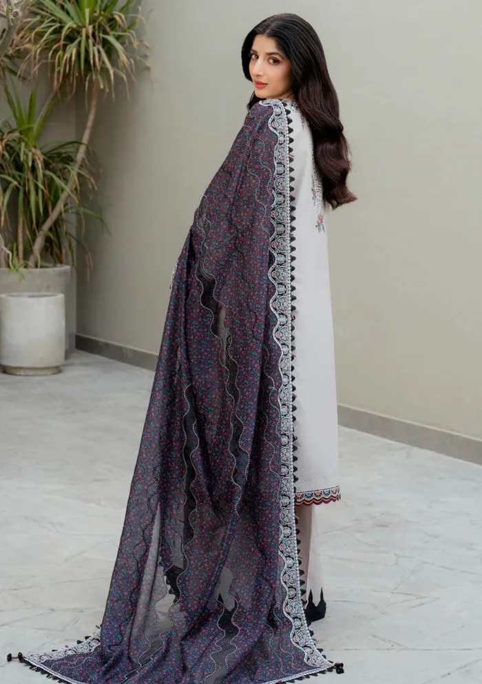Jazmin JSE 07 Shahkaar Eid 25 Luxury Lawn Collection - Image 2