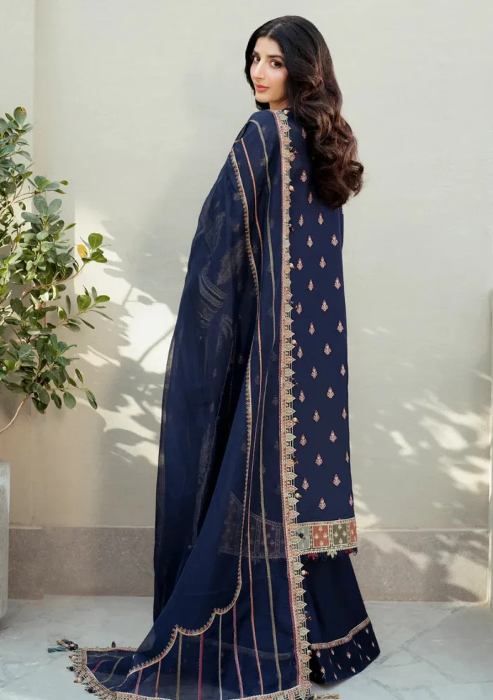 Jazmin JSE 08 Shahkaar Eid 25 Luxury Lawn Collection - Image 2