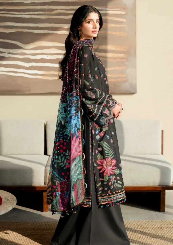 Jazmin JSE 10 Shahkaar Eid 25 Luxury Lawn Collection - Image 4