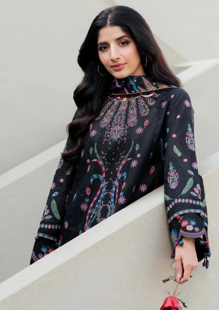 Jazmin JSE 10 Shahkaar Eid 25 Luxury Lawn Collection - Image 5