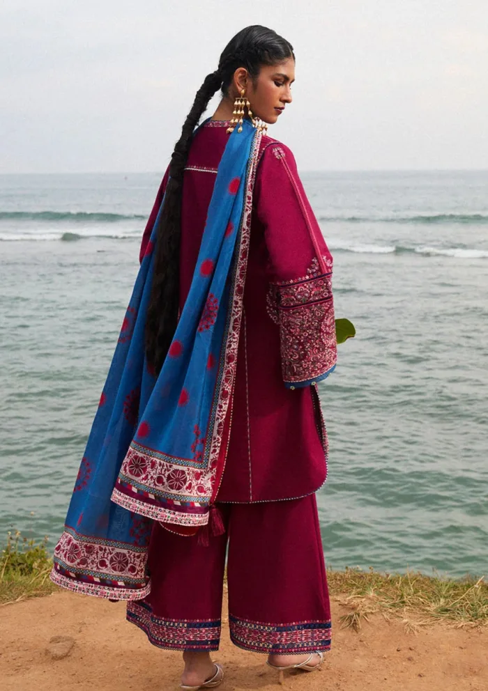Jugnu by Hussain Rehar Beas Spring Summer 25 Luxury Lawn Collection - Image 2