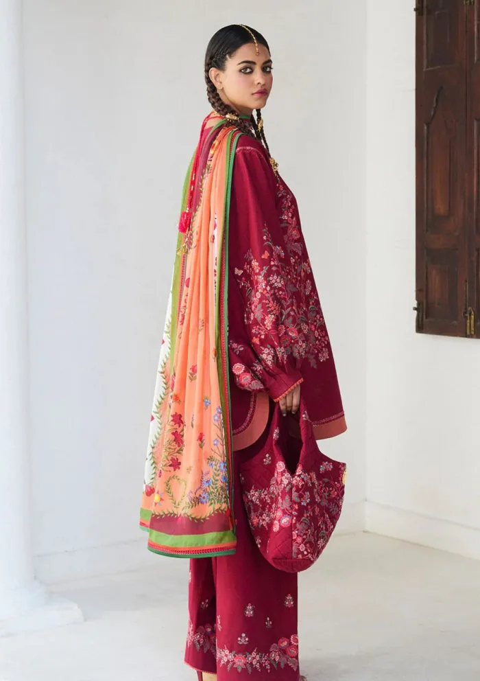 Jugnu by Hussain Rehar Kunar Spring Summer 25 Luxury Lawn Collection - Image 2