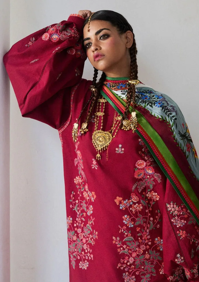 Jugnu by Hussain Rehar Kunar Spring Summer 25 Luxury Lawn Collection - Image 3