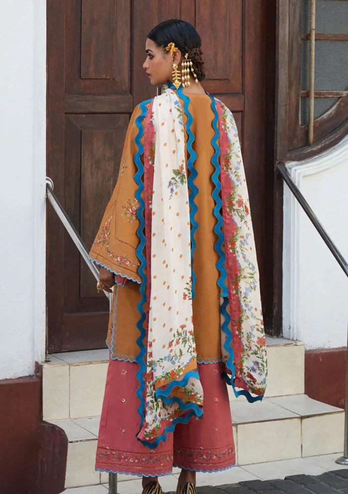 Jugnu by Hussain Rehar Nal Spring Summer 25 Luxury Lawn Collection - Image 3