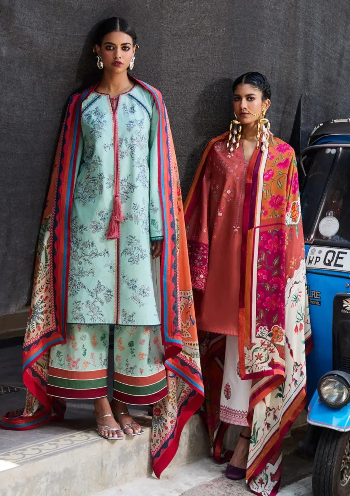 Jugnu by Hussain Rehar Panjnad Spring Summer 25 Luxury Lawn Collection - Image 3