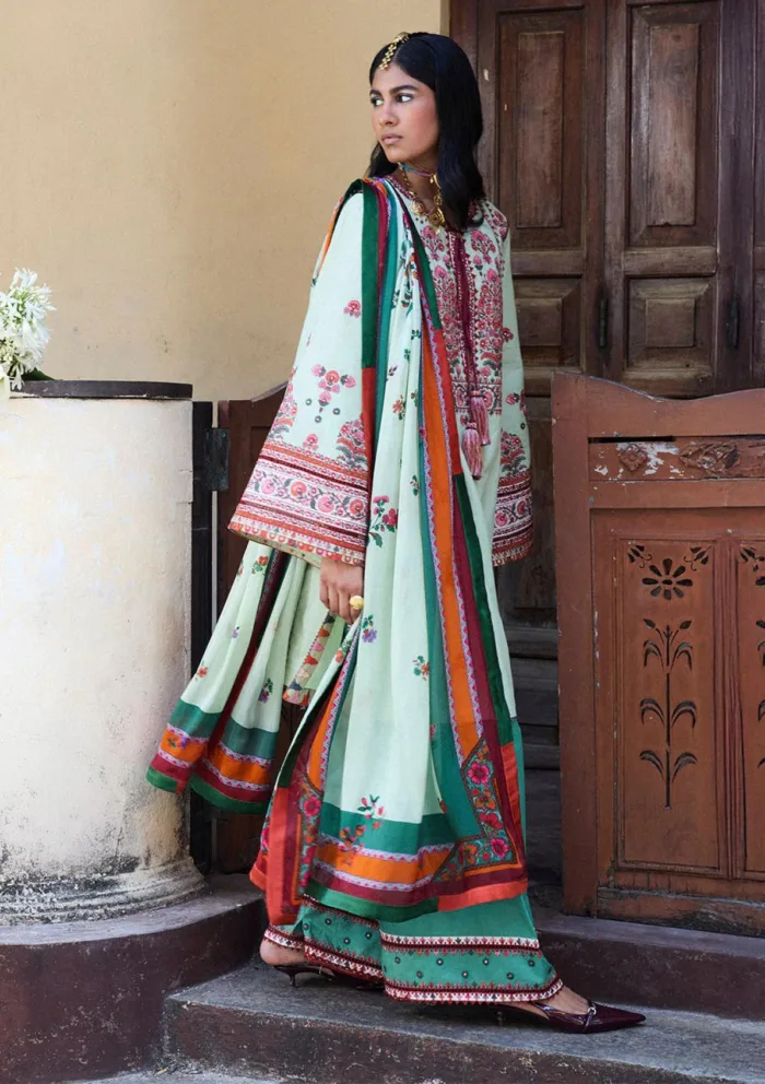 Jugnu by Hussain Rehar Rupal Spring Summer 25 Luxury Lawn Collection - Image 2
