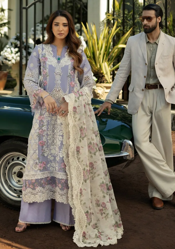 Kahf Premium KLR 01 Maeve Luxury Lawn 25 Collection - Image 3