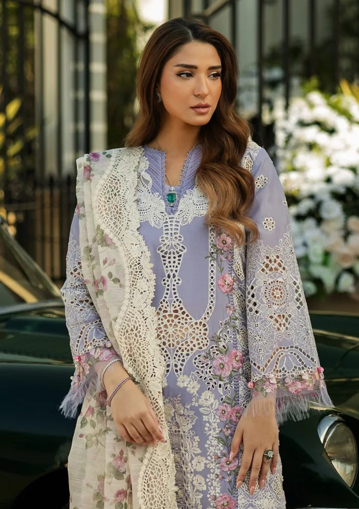 Kahf Premium KLR 01 Maeve Luxury Lawn 25 Collection - Image 4