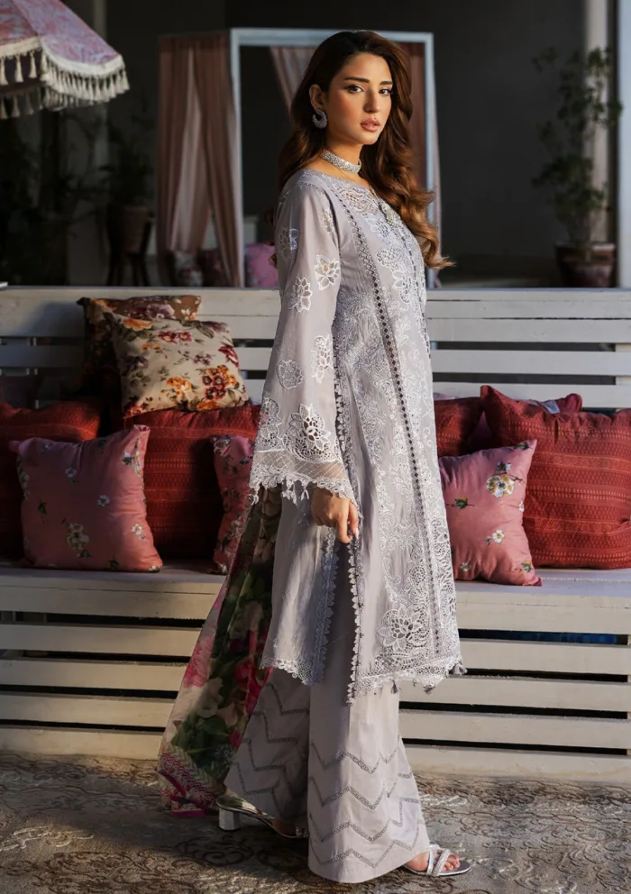 Kahf Premium KLR 04 Lilia Luxury Lawn 25 Collection - Image 2