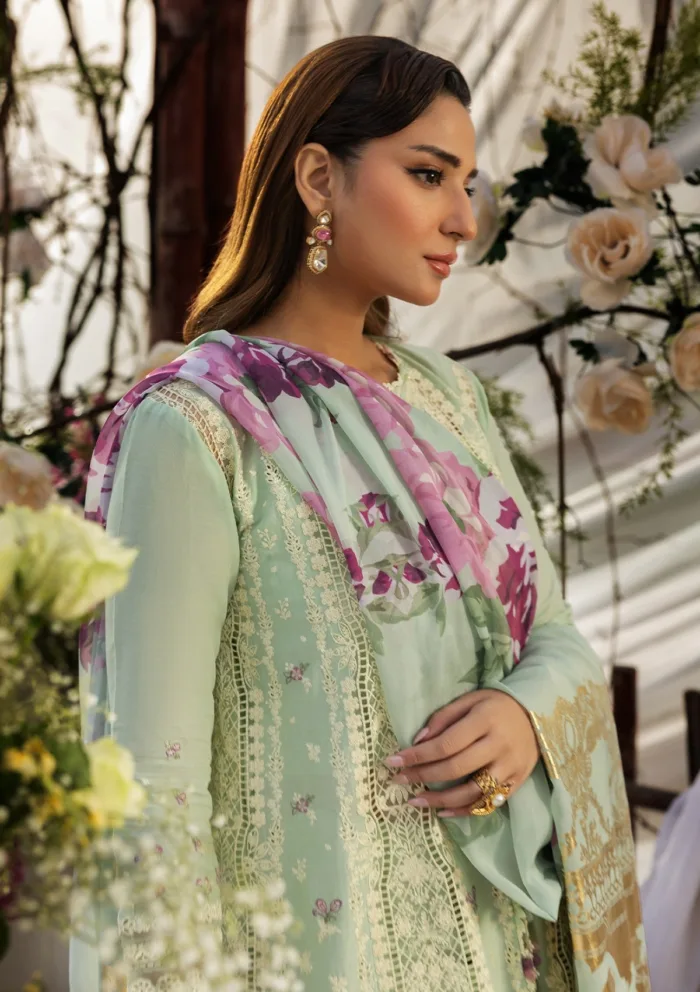 Kahf Premium KLR 05 Nora Luxury Lawn 25 Collection - Image 4