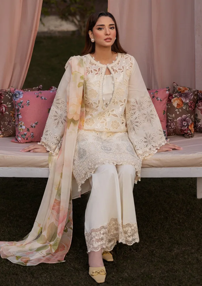 Kahf Premium KLR 07 Miriam Luxury Lawn 25 Collection - Image 4