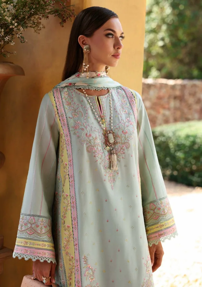 Kanwal Malik Unstitched 25 Camila Zaina Luxury Lawn Collection - Image 2