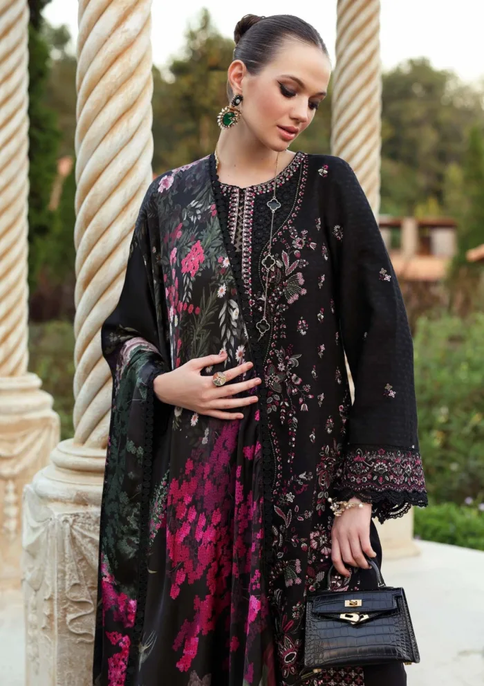 Kanwal Malik Unstitched 25 Isha Zaina Luxury Lawn Collection - Image 2