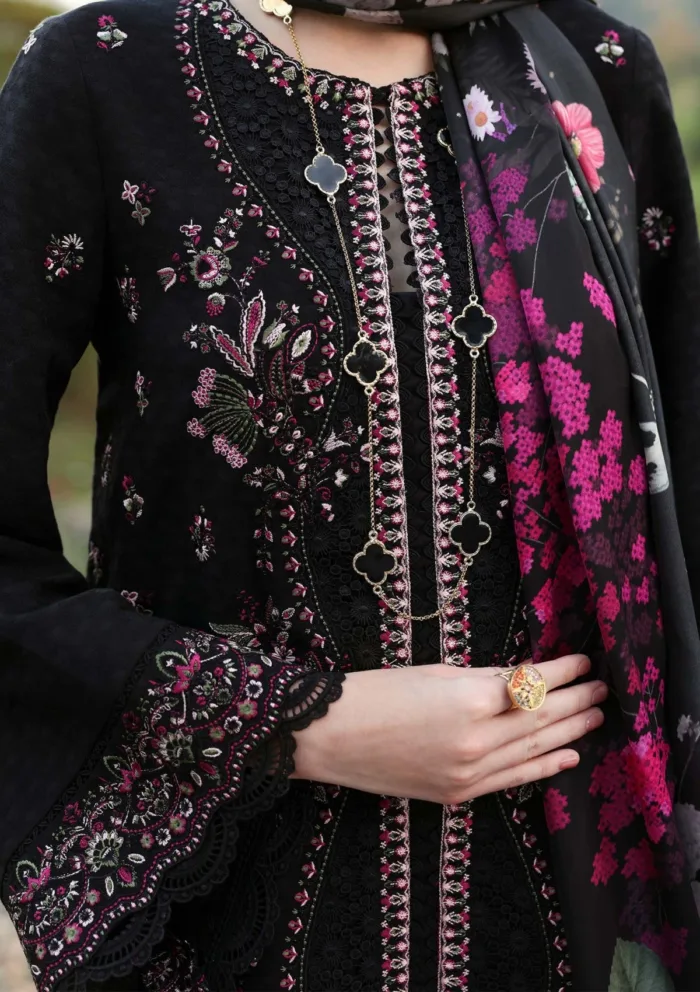 Kanwal Malik Unstitched 25 Isha Zaina Luxury Lawn Collection - Image 3