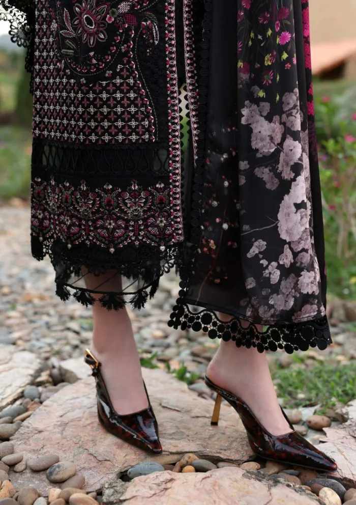 Kanwal Malik Unstitched 25 Isha Zaina Luxury Lawn Collection - Image 4