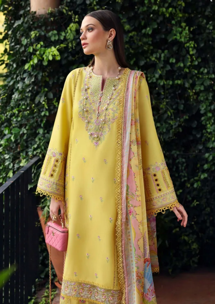 Kanwal Malik Unstitched 25 Raiha Zaina Luxury Lawn Collection - Image 2