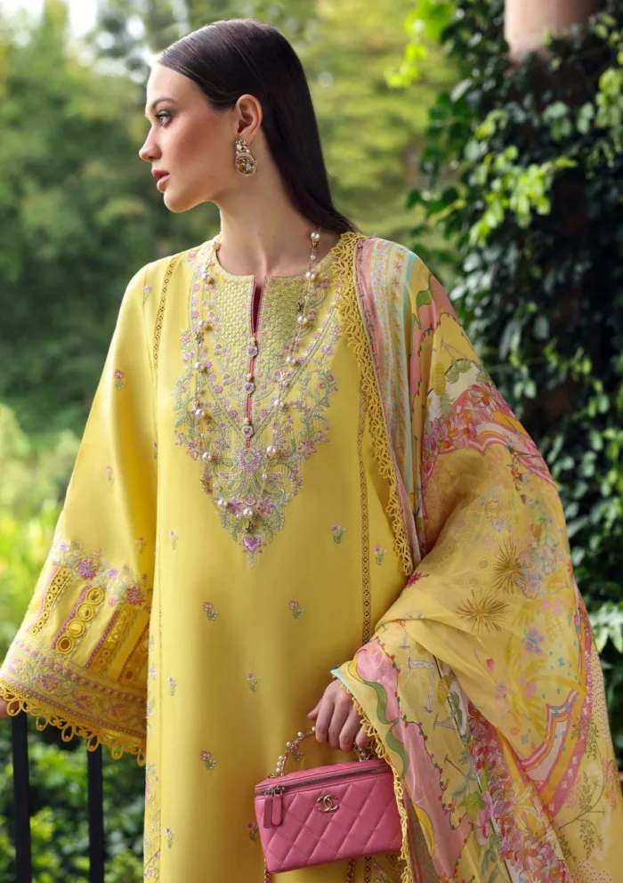 Kanwal Malik Unstitched 25 Raiha Zaina Luxury Lawn Collection - Image 3