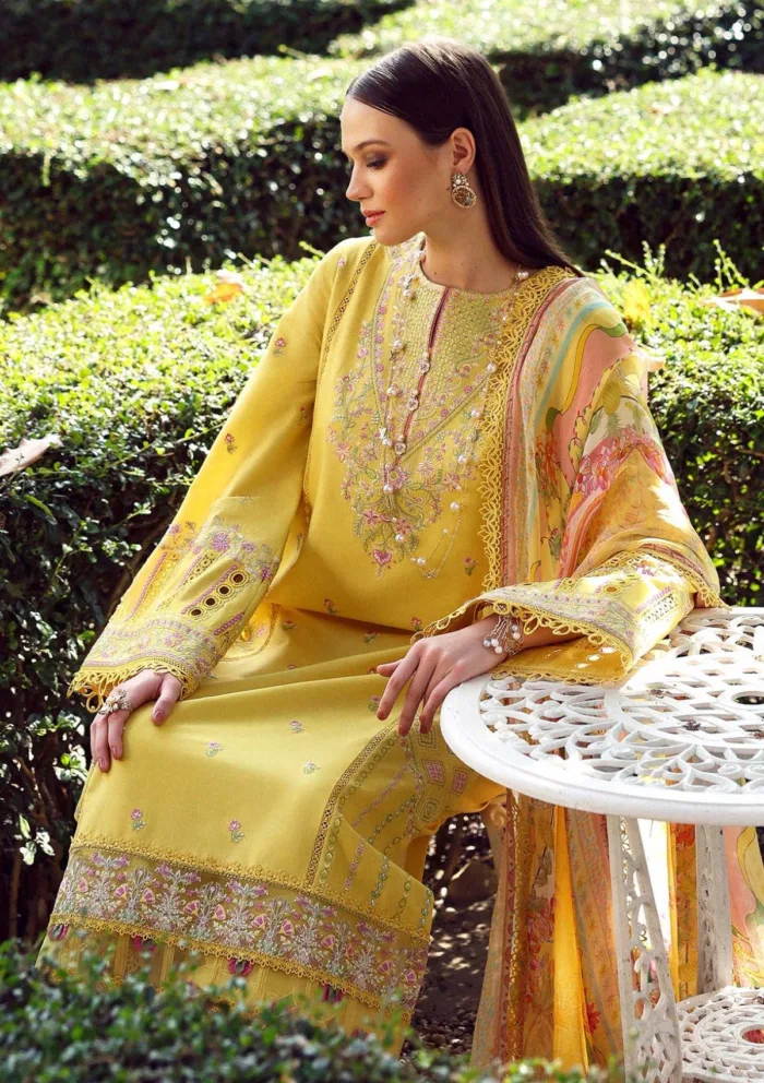 Kanwal Malik Unstitched 25 Raiha Zaina Luxury Lawn Collection - Image 4