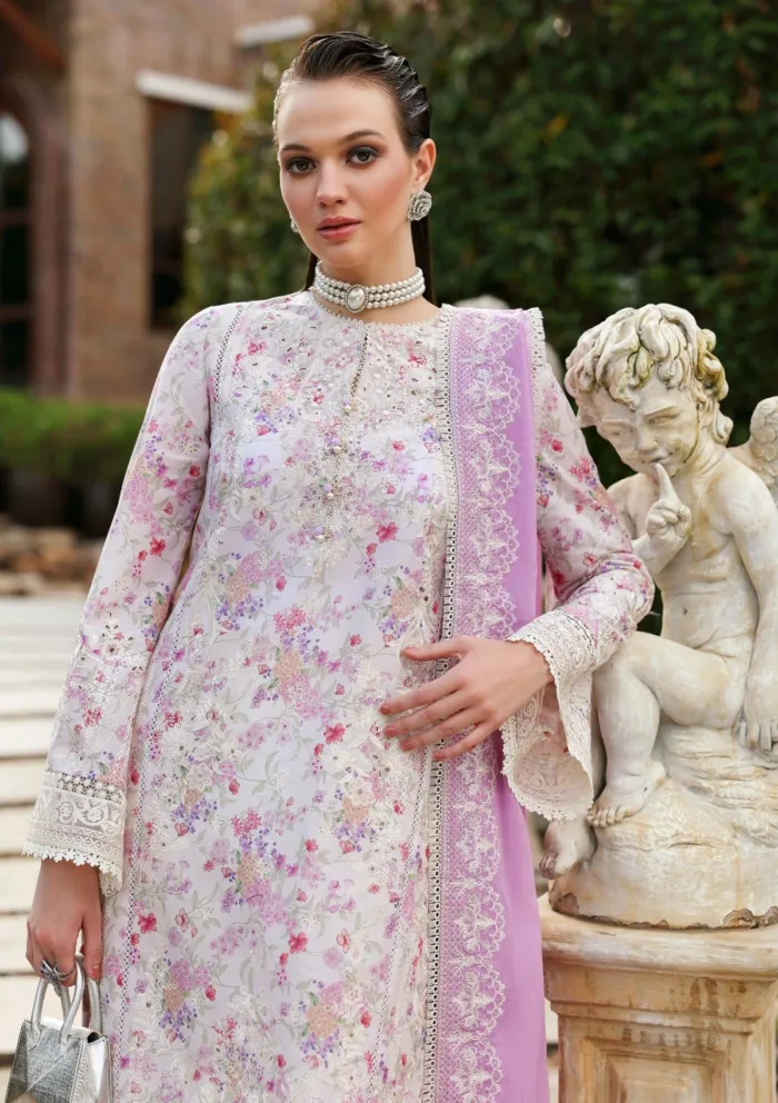 Kanwal Malik Unstitched 25 Raya Zaina Luxury Lawn Collection - Image 3