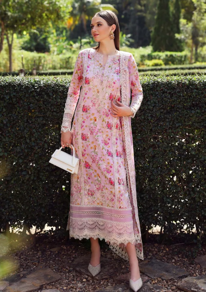 Kanwal Malik Unstitched 25 Zuri Zaina Luxury Lawn Collection - Image 2