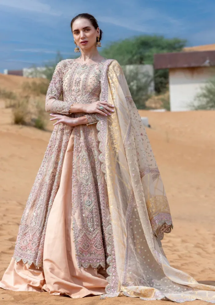 Kara 01 Sunset Glow Luxe Volume Ii Luxury Lawn Collection - Image 5