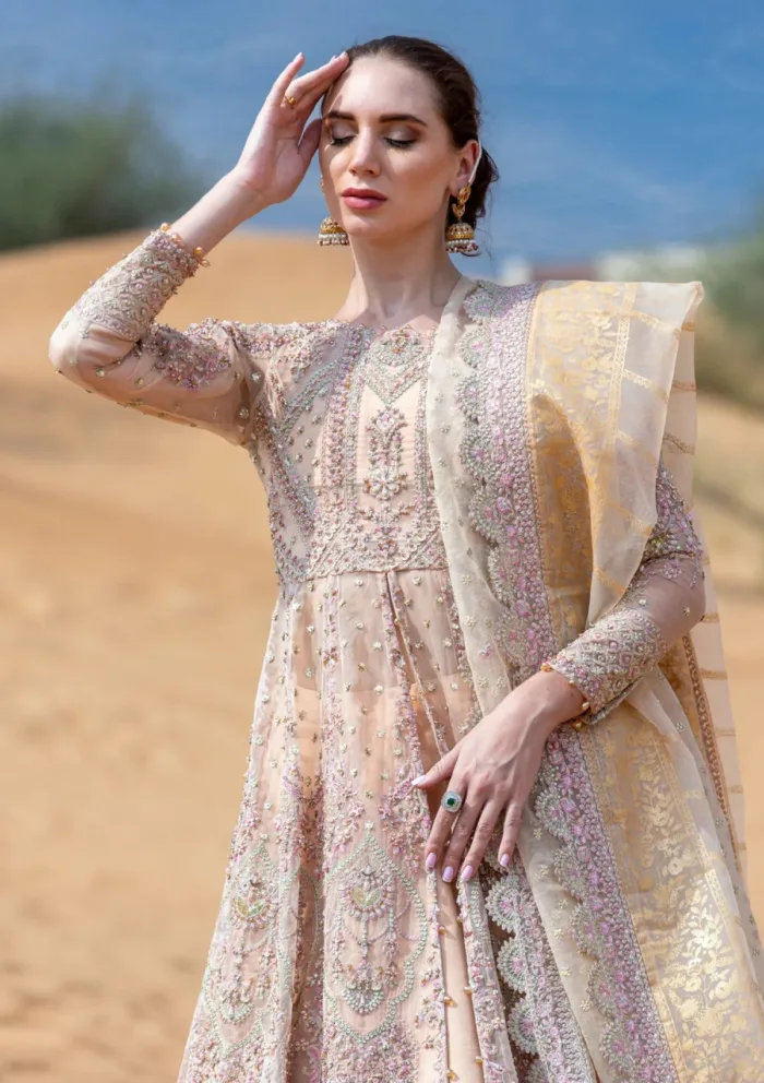 Kara 01 Sunset Glow Luxe Volume Ii Luxury Lawn Collection - Image 6