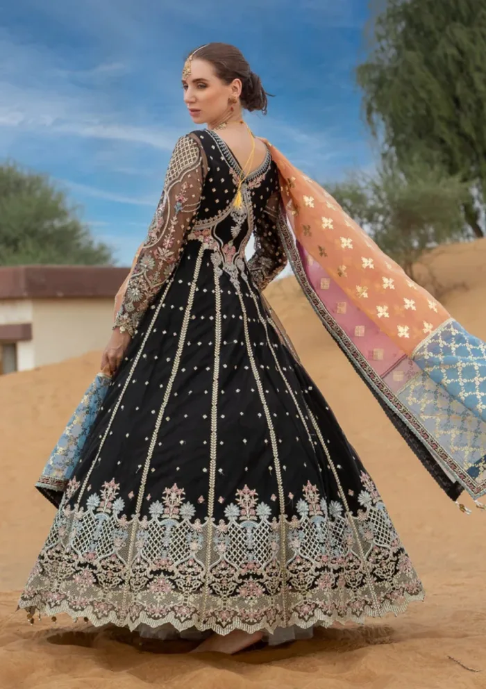 Kara 04 Midnight Noir Luxe Volume Ii Luxury Lawn Collection - Image 4