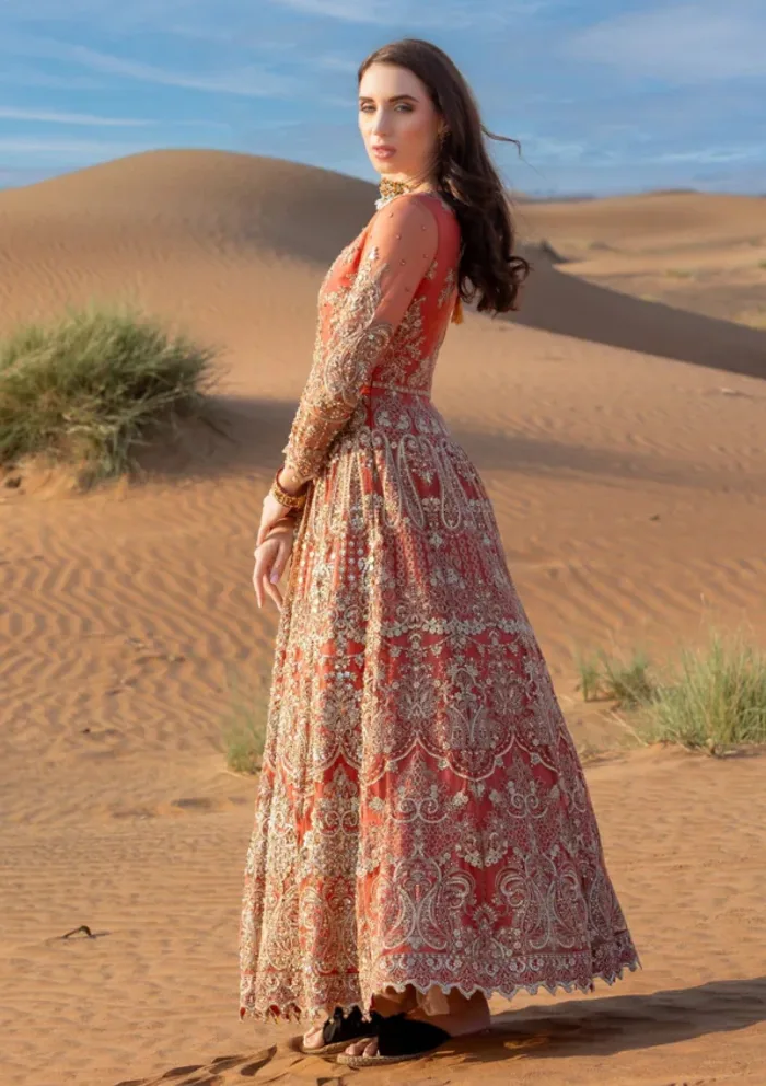 Kara 06 Copper Chic Luxe Volume II Luxury Lawn Collection - Image 3