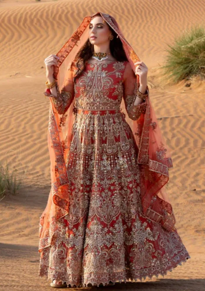 Kara 06 Copper Chic Luxe Volume II Luxury Lawn Collection - Image 6