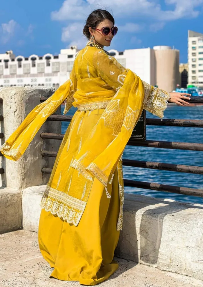 Kara KK24 02 Glowing Aura Kamdani Luxury Lawn Collection - Image 4