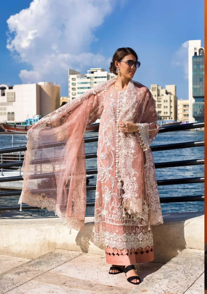 Kara KK24 04 Cotton Candy Kamdani Luxury Lawn Collection - Image 2