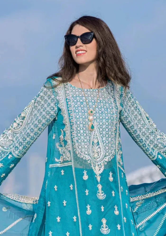Kara KK24 06 Zephyr Hues Kamdani Luxury Lawn Collection - Image 2