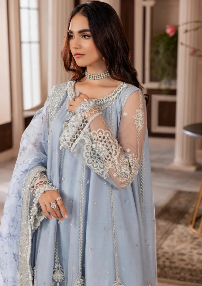 La Elise LR24 01 Estelle Reve De Soie Luxury Lawn Collection - Image 4