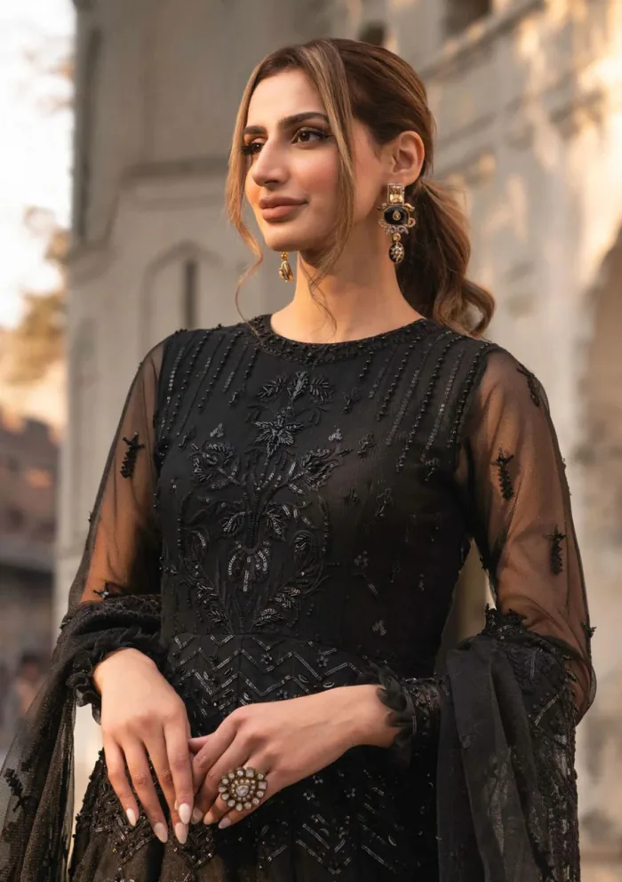 Luxeline Atelier LA24 06 Meena Alaya Luxury Lawn Collection - Image 2