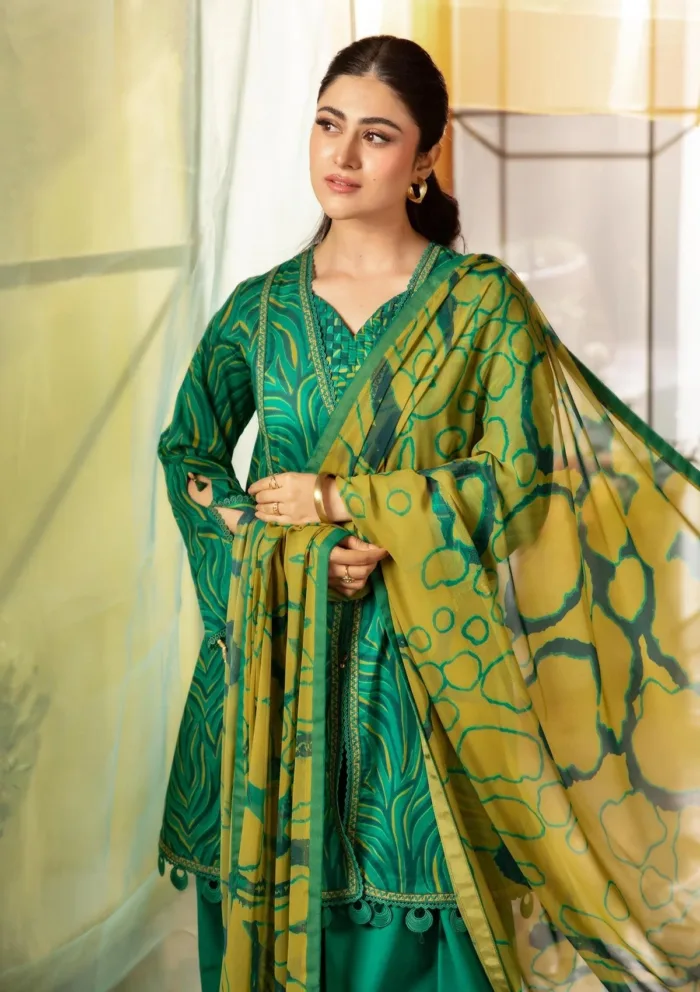 M.Basics MUS 04A Summer Unstitched 25 Luxury Lawn Collection - Image 2