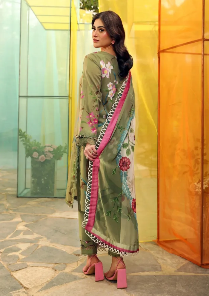 M.Basics MUS 07A Summer Unstitched 25 Luxury Lawn Collection - Image 2