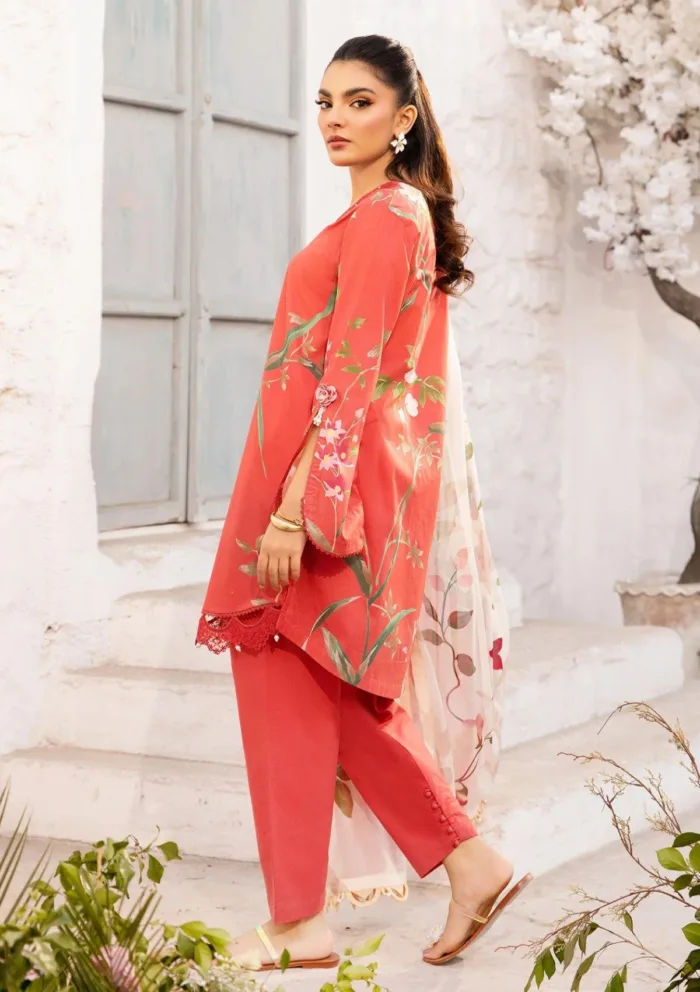 M.Basics MUS 07B Summer Unstitched 25 Luxury Lawn Collection - Image 2