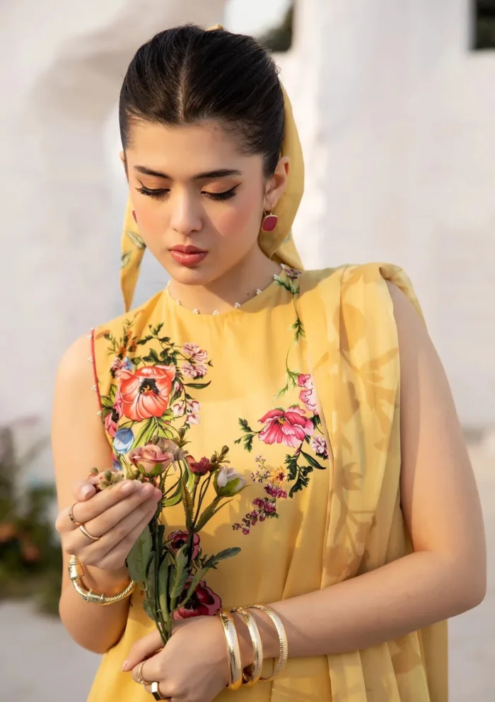 M.Basics MUS 12A Summer Unstitched 25 Luxury Lawn Collection - Image 3