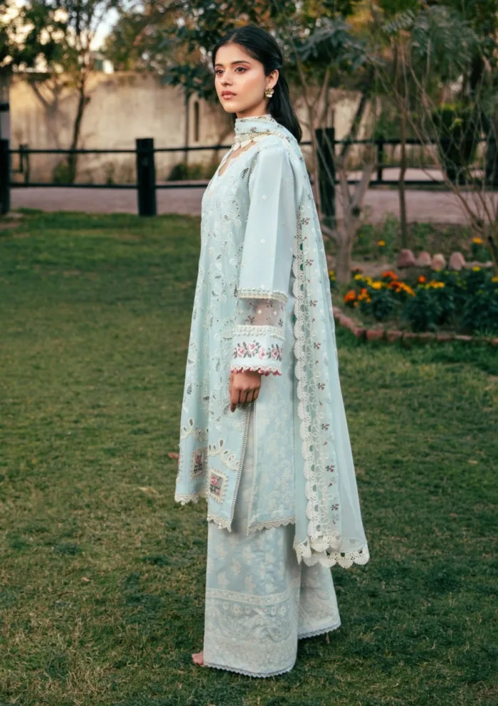MM Manara VF 07 SERENE Vintage Flora 25 Luxury Lawn Collection - Image 3