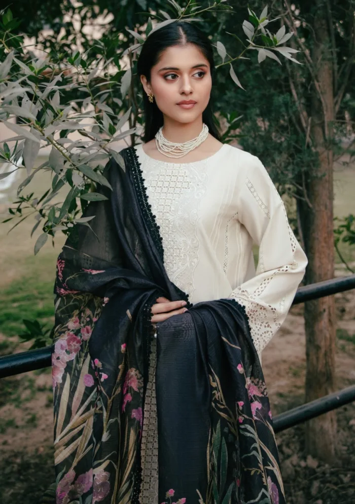 MM Manara VF 10 SEHER Vintage Flora 25 Luxury Lawn Collection - Image 3