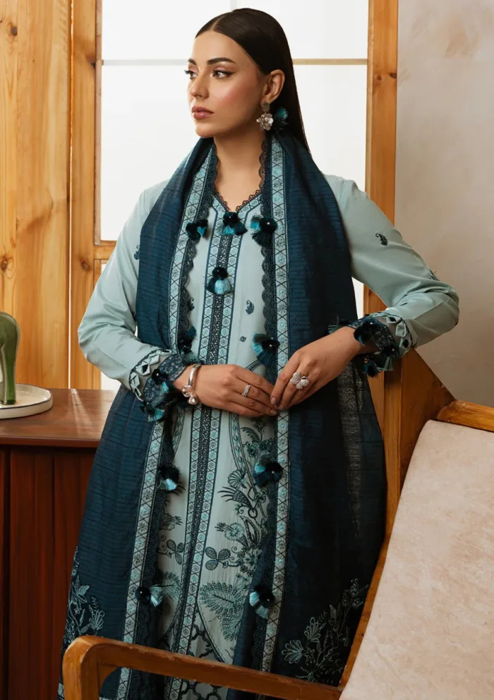 Mahnur AIYLEEN Florence Luxury 25 Lawn Collection - Image 3