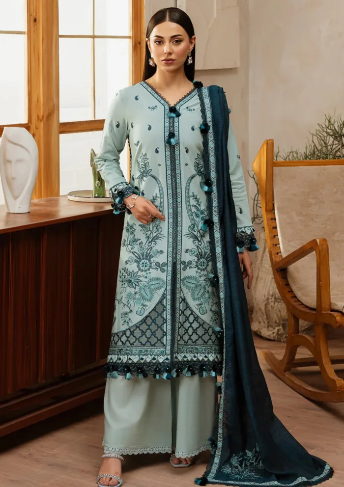 Mahnur AIYLEEN Florence Luxury 25 Lawn Collection - Image 4