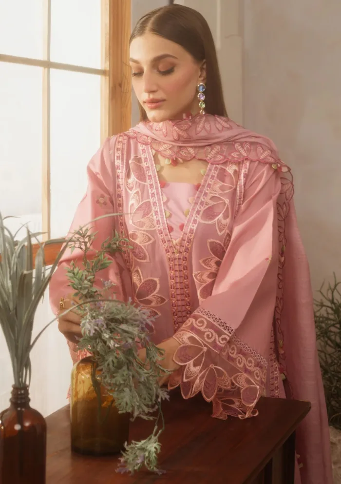 Mahnur AZMEY Florence Luxury 25 Lawn Collection - Image 3