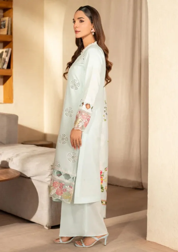 Mahnur D 01B Stella 2025 Luxury Lawn Collection - Image 2