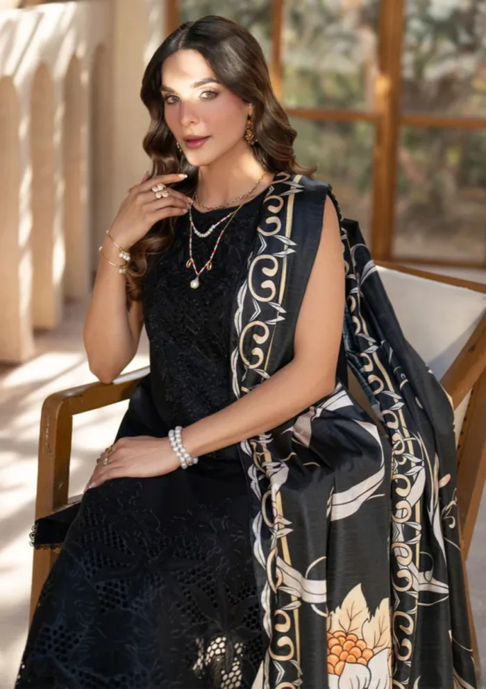 Mahnur D 03A Stella 2025 Luxury Lawn Collection - Image 4