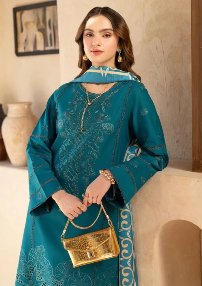 Mahnur D 03B Stella 2025 Luxury Lawn Collection - Image 3